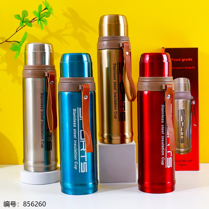 Bouteille Thermos Isotherme 750ML - Gourde Bullet en Inox