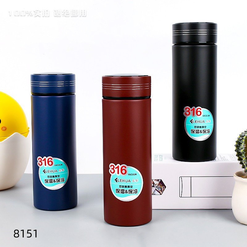 Gourde Thermos Isotherme Business 500ml - Bouteille Isolante Inox Premium