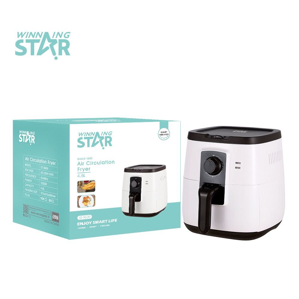 ST-9609 Friteuse Sans Huile Multifonction - Design Nouvelle Génération, Faible en Gras