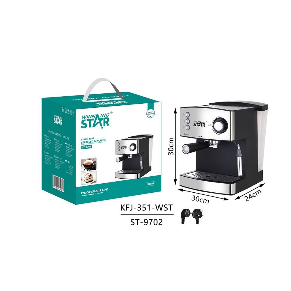 ST-9702 Machine à Café Expresso Professionnelle - 850W