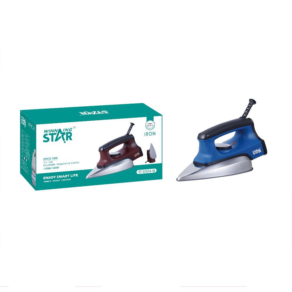 ST-5004-Q Fer à Repasser Sec Portable pour Usage Domestique
