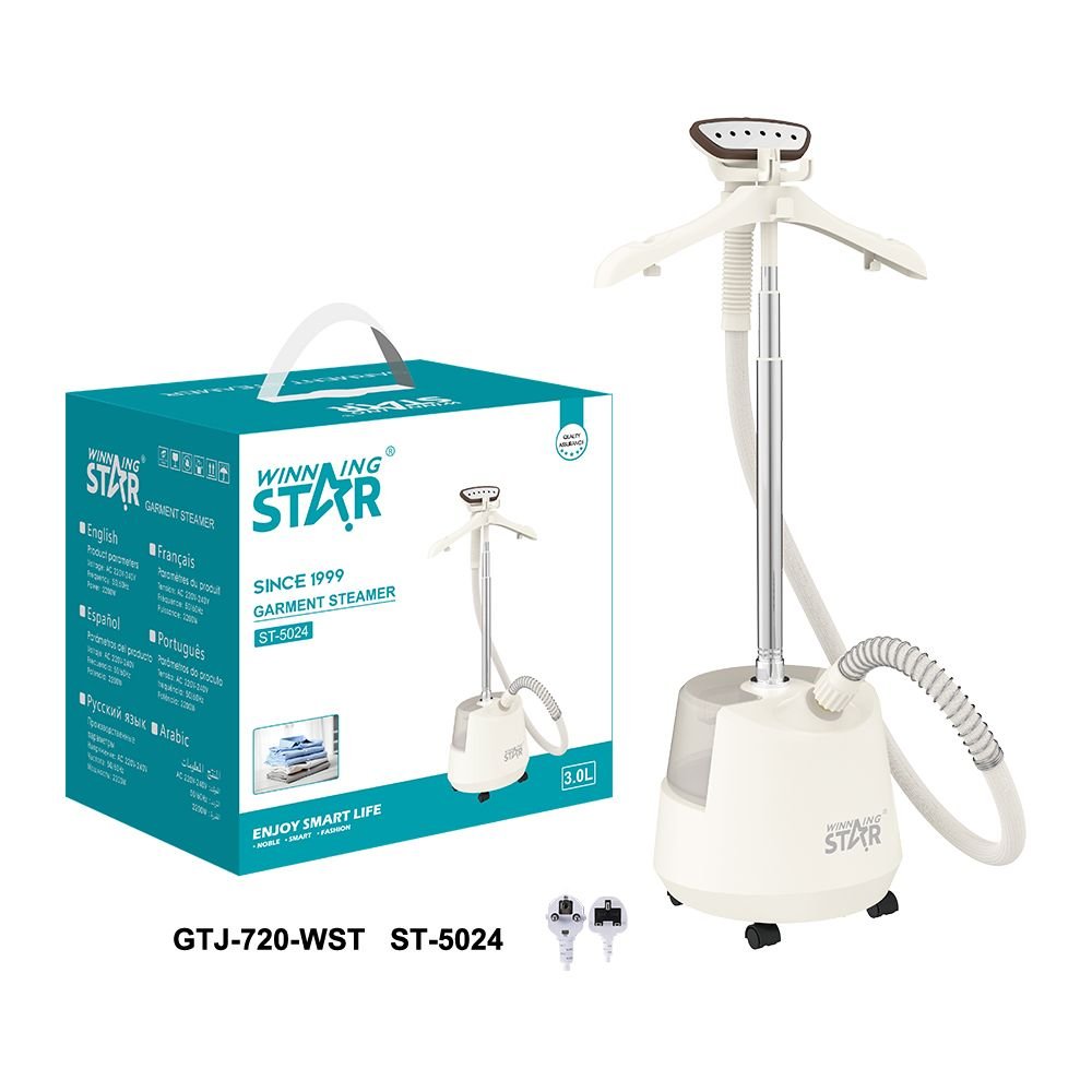 ST-5024 WINNING STAR - Défroisseur Vapeur Professionnel sur Pied 2200W