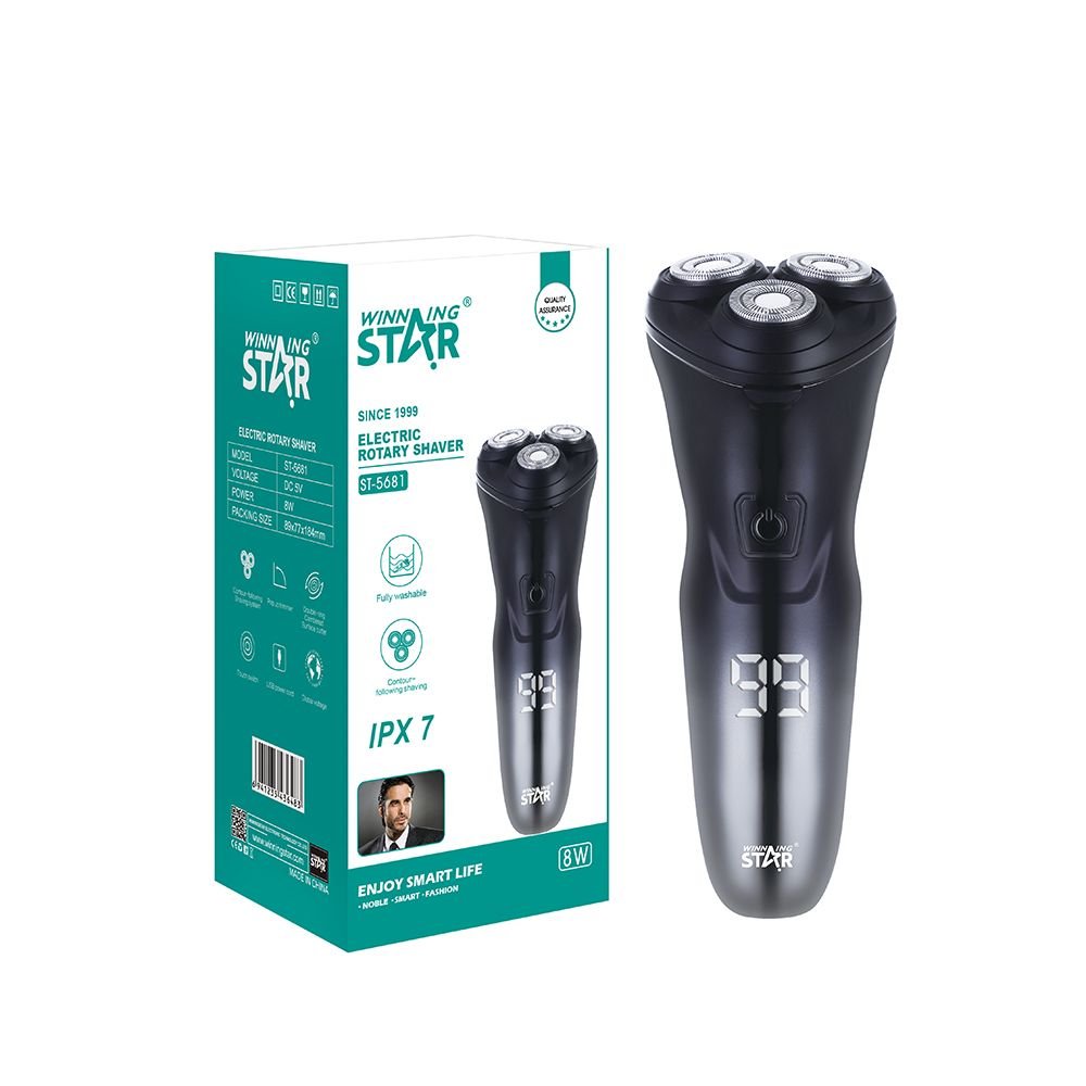 ST-5681 Rasoir Électrique de Précision Rechargeable USB - Lavable