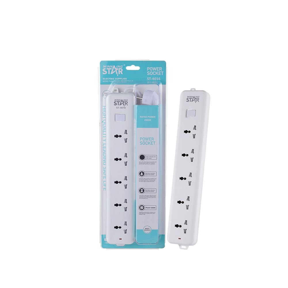 ST-4016 Multiprise Électrique avec Interrupteurs pour Appareils Électroménagers