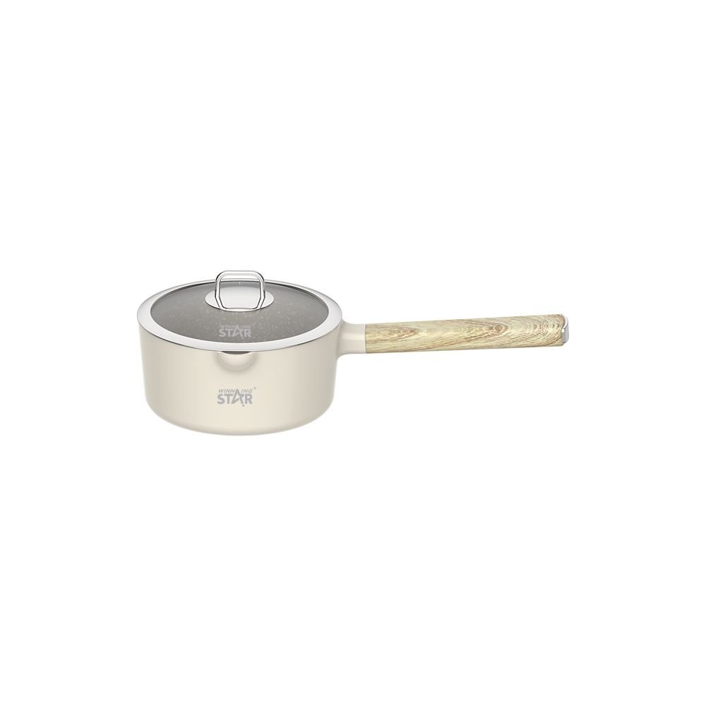 ST-5210 Ensemble de 4 Casseroles et Poêles Antiadhésives en Aluminium Moulé sous Pression