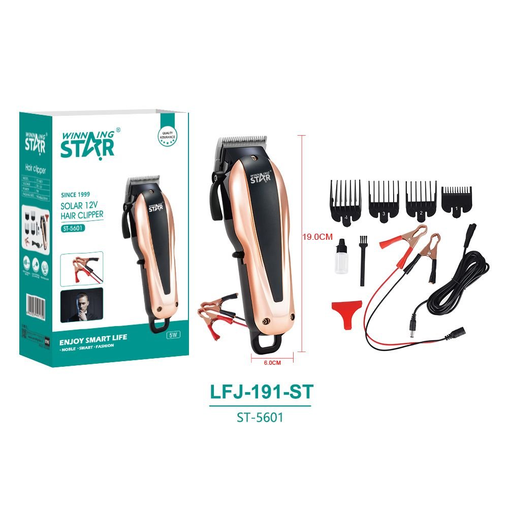 ST-5601 Tondeuse à Cheveux 5W avec Chargeur Clip