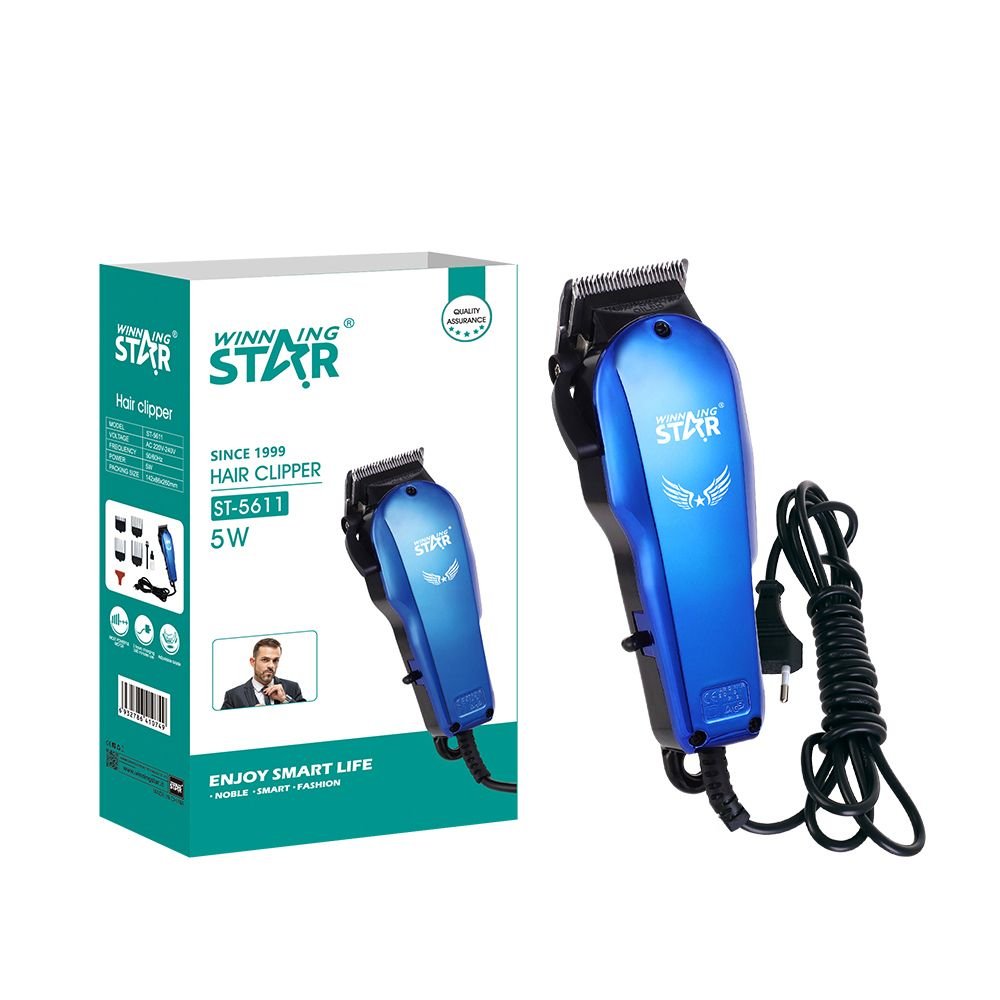 ST-5611 Tondeuse à Cheveux Électrique Rechargeable - Rasoir Barbe pour Homme