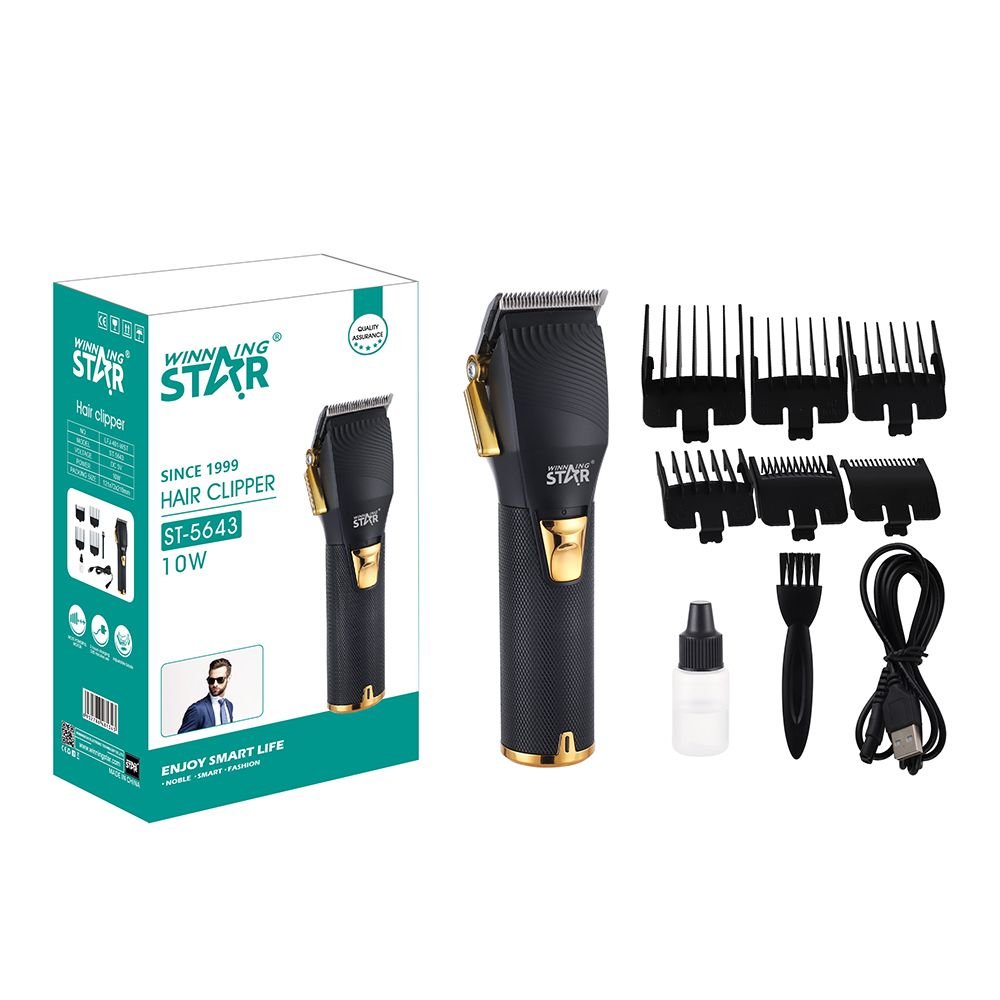 ST-5643 Tondeuse à Cheveux Rechargeable avec Port de Charge USB Type-C