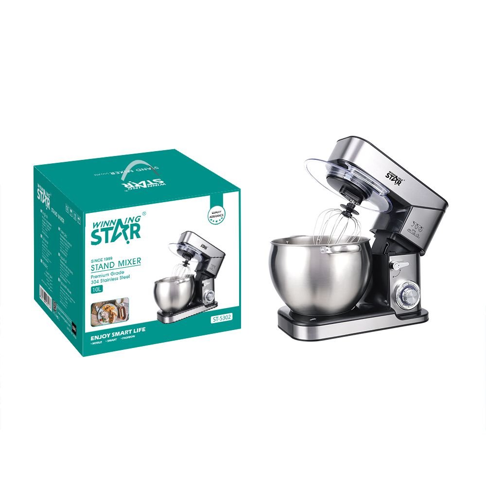 ST-5302 Robot Pâtissier Multifonction 6 Vitesses - Capacité 10L