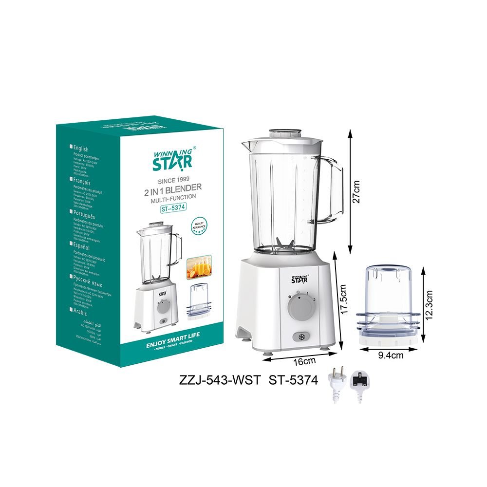 Blender Mixeur Électrique Multifonction 2L - ST-5374
