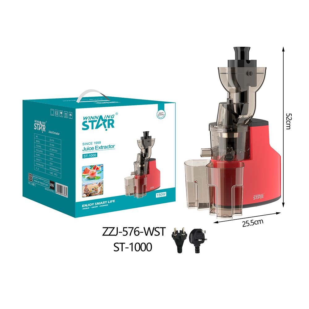 ST-1000 Extracteur de Jus Électrique Lent 150W