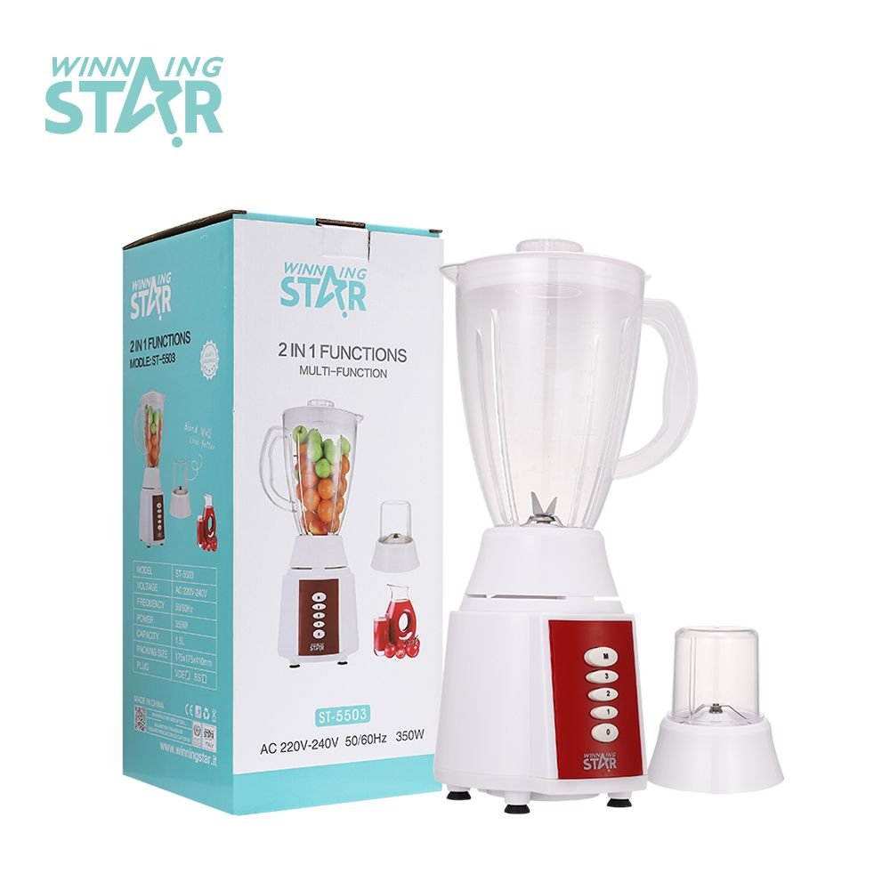 ST-5503 Presse-Agrumes Multifonction à Bouton Poussoir - Extracteur de Jus Électrique