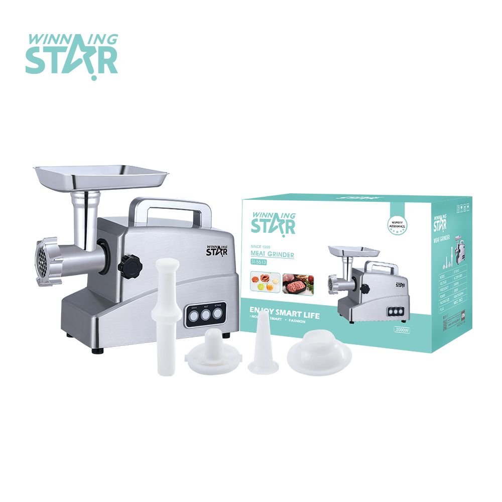 ST-5513 Hachoir à Viande Électrique Haute Performance - Qualité Supérieure