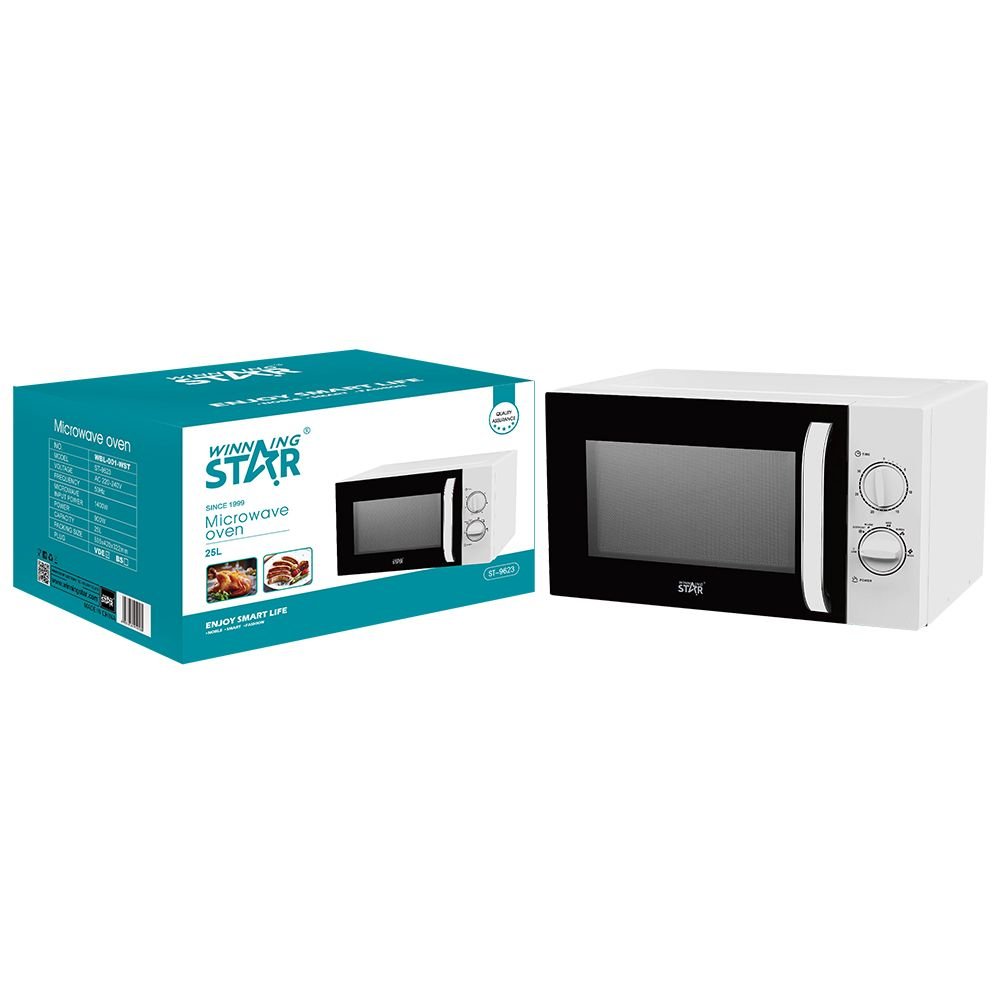 Four Micro-ondes 25L avec Plateau Tournant - ST-9623