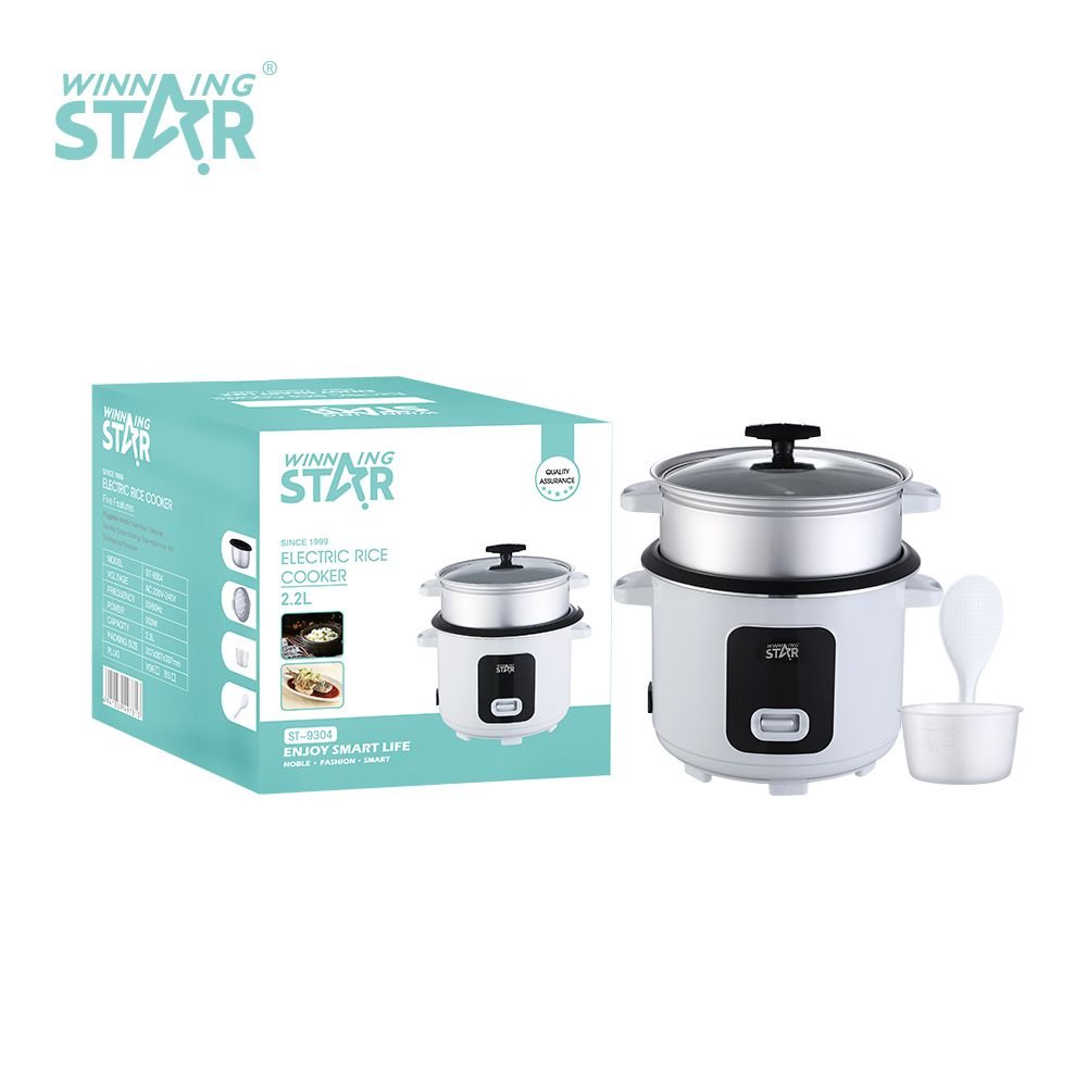 ST-9304 Cuiseur à Riz Électrique Droit Haute Qualité 2.2L