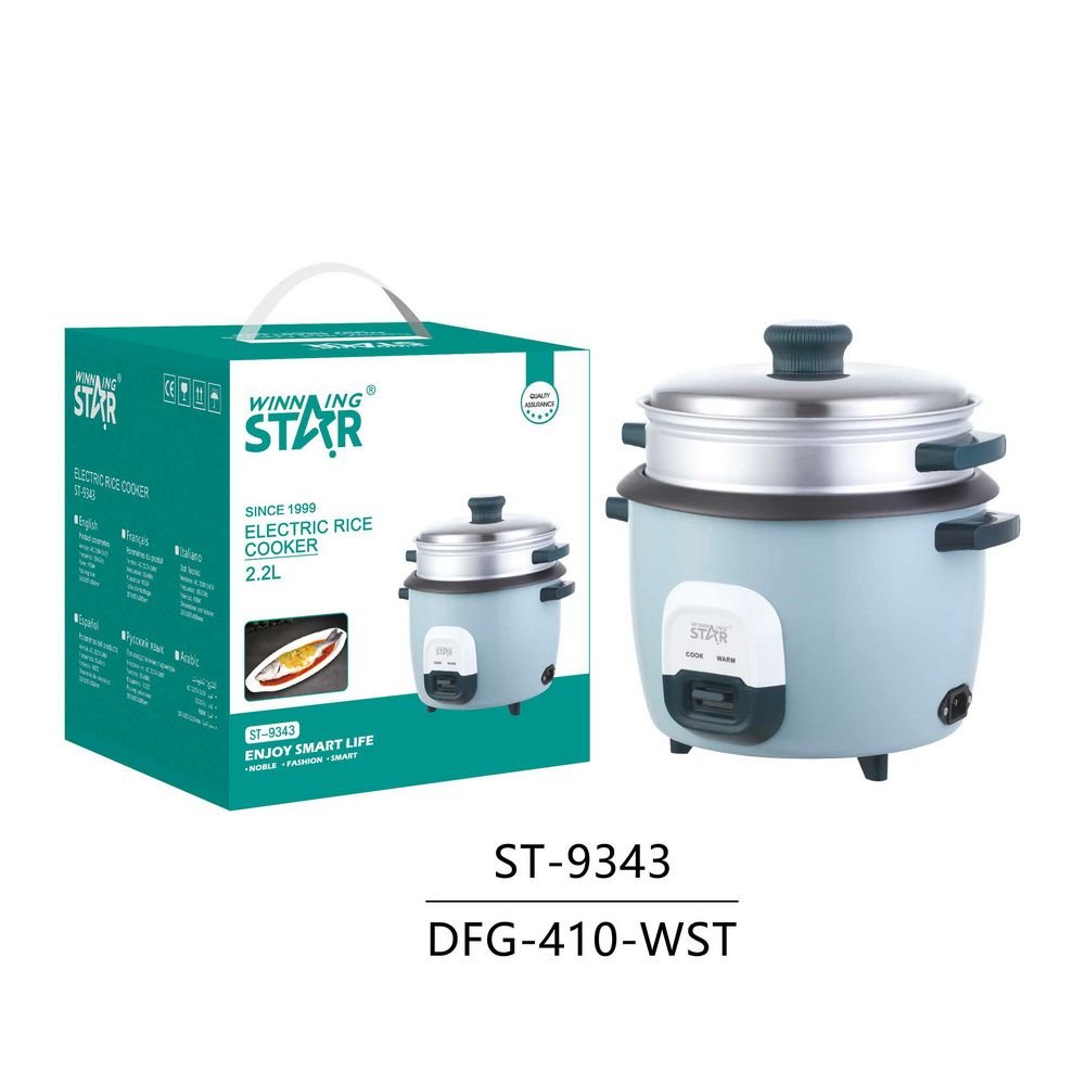 ST-9343 Autocuiseur Électrique à Double Cuve Intérieure 2.2L