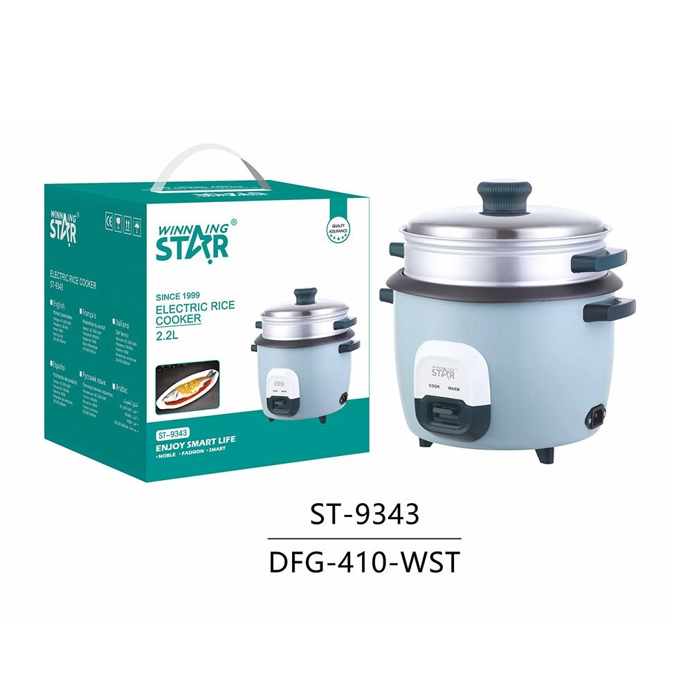 ST-9343 WINNING STAR - Autocuiseur Électrique Multifonction 900W Style Marmite