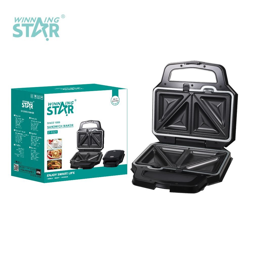 Appareil à Sandwich Électrique ST-9321 - 1000W