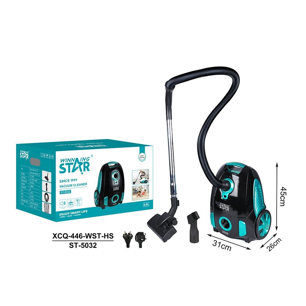 ST-5032 WINNING STAR - Aspirateur Traîneau 4L Haute Puissance 1800W