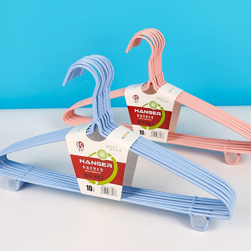 Cintre en Acier au Manganèse Renforcé - Revêtement PVC - Lot de 40 Pièces
