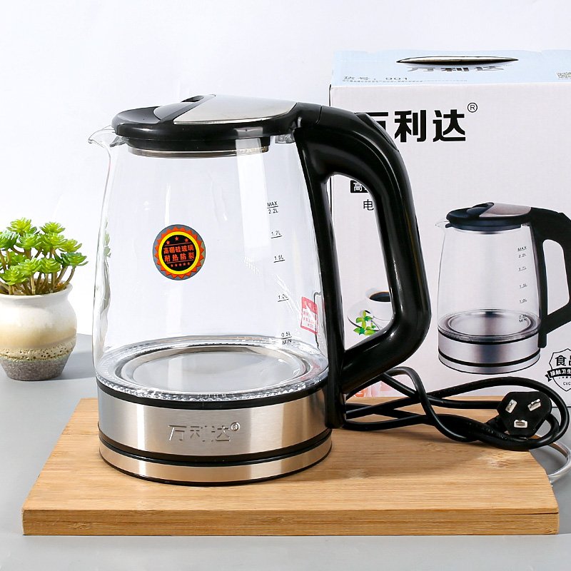Bouilloire Électrique en Verre Épaissi Nanzhen 901 - 2.2L