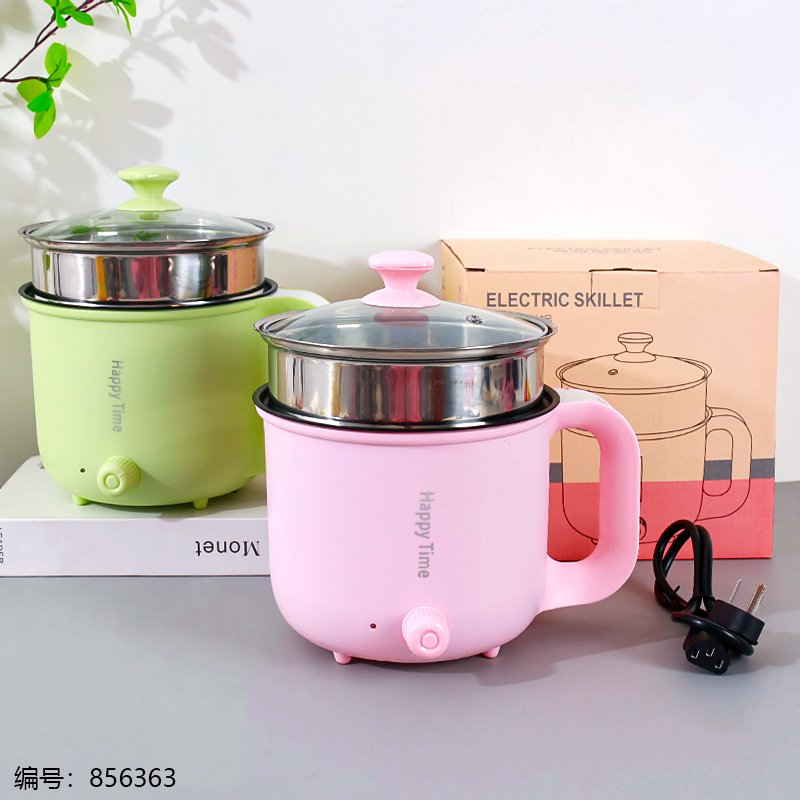 Mini Marmite Électrique Zunya 18cm - Revêtement Antiadhésif Téflon