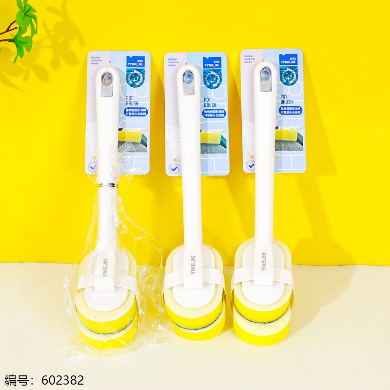 Brosse de table ovale 701 avec tête éponge remplaçable